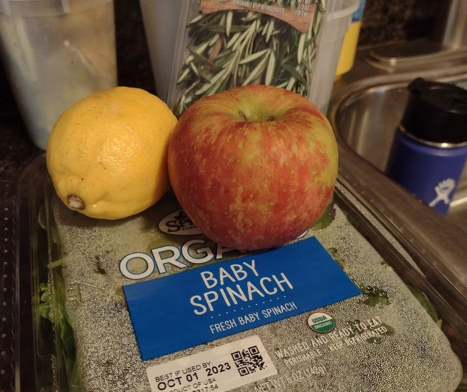 Spinach juice <br>